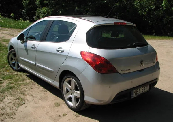 Peugeot 308 cena 10999 przebieg: 191000, rok produkcji 2008 z Olsztyn małe 106
